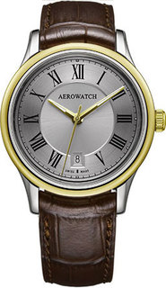 Швейцарские мужские часы в коллекции Les Grandes Classiques Мужские часы Aerowatch 24962BI01