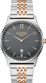 Швейцарские мужские часы в коллекции Elements Мужские часы Roamer 650.810.41.65.50