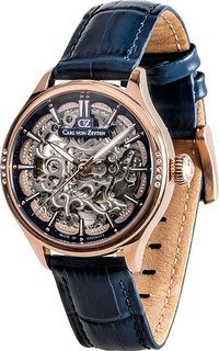 Мужские часы в коллекции Skeleton Мужские часы Carl von Zeyten CVZ0057RBL
