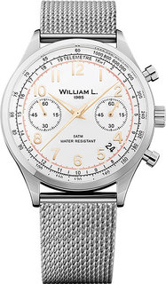 Мужские часы в коллекции Vintage Style Chronograph Мужские часы William L. WLAC01BCORMM