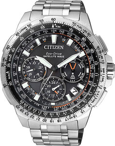 Японские мужские часы в коллекции Satellite Wave Мужские часы Citizen CC9020-54E
