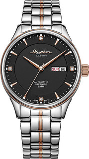Японские мужские часы в коллекции Automatic Мужские часы Rhythm AS1613S10