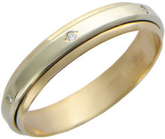 Золотые кольца Кольца Эстет 01O160023
