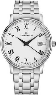 Швейцарские мужские часы в коллекции Classic Мужские часы Claude Bernard 53007-3MBR