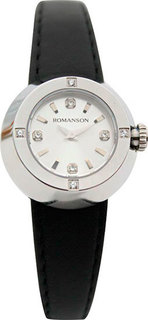 Женские часы в коллекции Giselle Женские часы Romanson RL2611QLW(WH)BK
