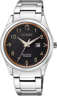 Японские женские часы в коллекции Super Titanium Женские часы Citizen EW2470-87F