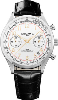 Мужские часы в коллекции Vintage Style Chronograph Мужские часы William L. WLAC01BCORCN
