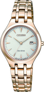 Японские женские часы в коллекции Eco-Drive Женские часы Citizen EW2483-85B