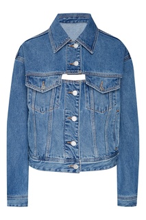 Джинсовая куртка голубого цвета Mo&Co