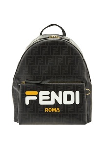Черный рюкзак с монограммами FF Fendi