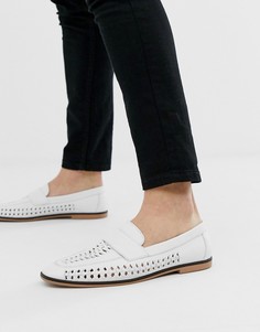 Белые лоферы из искусственной кожи с кисточками ASOS DESIGN - Белый