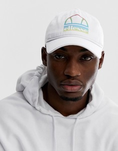 Белая кепка с логотипом омбре ellesse Latan - Белый