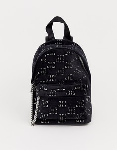 Черный бархатный рюкзак Juicy Black Label Delta - Черный