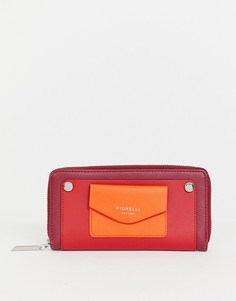 Красный кошелек на молнии Fiorelli - farringdon - Мульти