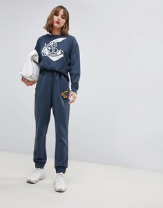 Спортивные брюки с логотипом Vivienne Westwood Anglomania - Серый