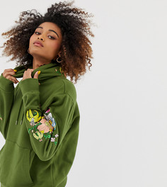 Худи зеленого цвета RIPNDIP - Blooming Nerm - Зеленый