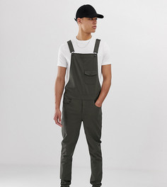 Комбинезон скинни цвета хаки ASOS DESIGN Tall - Зеленый