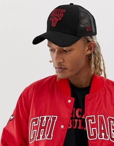 Черная кепка New Era NBA Essential Chicago Red Bulls - Черный