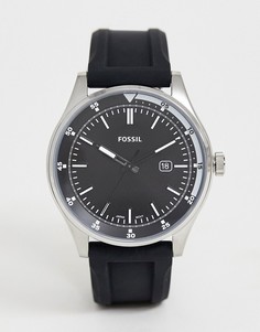 Спортивные часы с силиконовым ремешком Fossil FS5535 Belmar - Черный