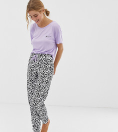 Сиреневый пижамный комплект с джоггерами New Look bonsoir - Фиолетовый