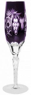 Бокалы для игристых вин Ajka Crystal Grape Amethyst фужер для шампанского 180 мл