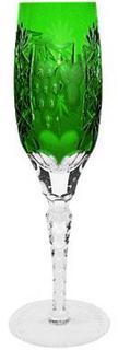 Бокалы для игристых вин Ajka Crystal Grape Emerald фужер для шампанского 180 мл