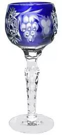Стопки Ajka Crystal Grape Cobalt blue рюмка для ликера 60 мл