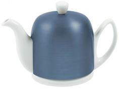 Заварочные чайники Guy Degrenne Salam White с крышкой синего цвета 600 мл