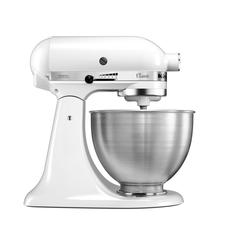 Планетарные миксеры KitchenAid Планетарный бытовой миксер Classic, дежа 4,28 л, 3 насадки, белый