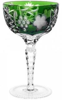 Бокалы для игристых вин Ajka Crystal Grape Emerald фужер для шампанского 210 мл