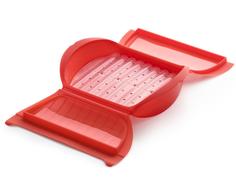 Посуда для приготовления в СВЧ Lekue, Конверт для запекания Семейный с поддоном, красный