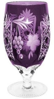 Стаканы для воды Ajka Crystal Grape Grape Amethyst фужер 450 мл