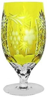 Стаканы для воды Ajka Crystal Grape Grape Amber фужер 450 мл