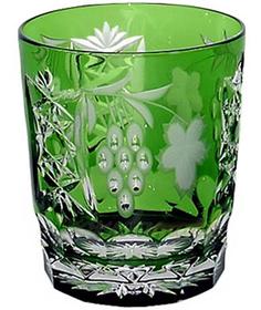 Стаканы для виски Ajka Crystal Grape Emerald стакан низкий 390 мл