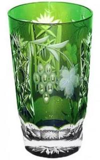 Стаканы для воды Ajka Crystal Grape Emerald стакан высокий 390 мл