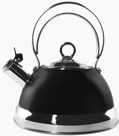 Наплитные чайники Wesco чайник со свистком 2,5 л, черный