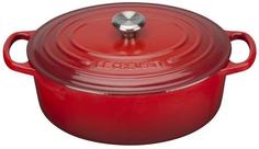 Чугунные кастрюли Le Creuset Кастрюля овальная 29см, Вишня