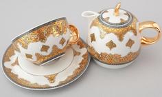 Чайный сервиз Rudolf Kampf, Восточный набор (чайник 0,4+чашка 0,2)(Сауд. Аравия), В ПОДАРОЧНОЙ КОРОБКЕ