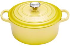 Чугунные кастрюли Le Creuset Кастрюля круглая 20см, Желтый