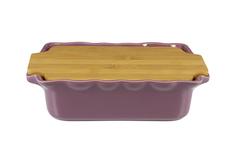 Керамические формы для выпечки Appolia Форма с доcкой прямоуг. Cook&Stock сливовая 33,5х20,4х8,9см 2,7л