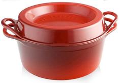 Чугунные жаровни Le Creuset Дофу круглая 26 см, Вишня