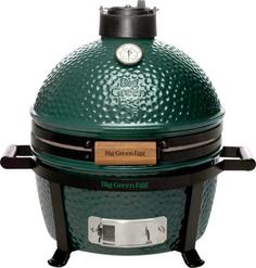 Угольные грили Big Green Egg MiniMax Гриль (диаметр решетки 33см) с защитными скрепами на куполе