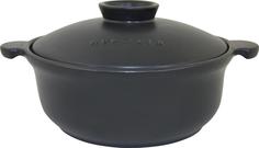 Керамические кастрюли Appolia Кастрюля круглая Terre&Flamme BLACK LID 38,5х30х20,3см 5,2л