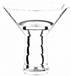 Бокалы для мартини Riedel "O" - Набор фужеров 2 шт Martini 280 мл стекло 0414/77