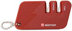 Точилки Wuesthof Knife sharpeners Точилка для ножей, двухуровневая, карманная 4342RED