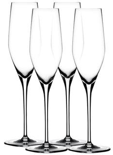 Наборы бокалов для шампанского Spiegelau Authentis Sparkling Wine Set of 4 pcs, бокал для шампанского 4 шт, 0.19 л