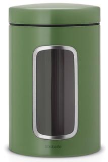 Банки для хранения Brabantia Банка для сыпучих продуктов с окном 1,4л 486005