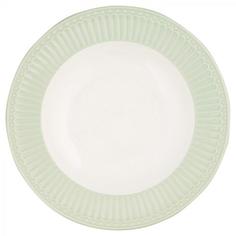 Тарелки Greengate Глубокая тарелка Alice pale green