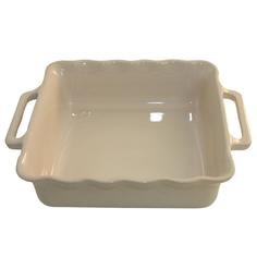 Керамические формы для выпечки Appolia Форма квадратная 24,5 см DELICES CREAM 24,5х20,8х6,8см 1,65л