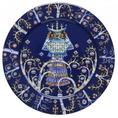Тарелки Iittala Taika Тарелка 27см синяя